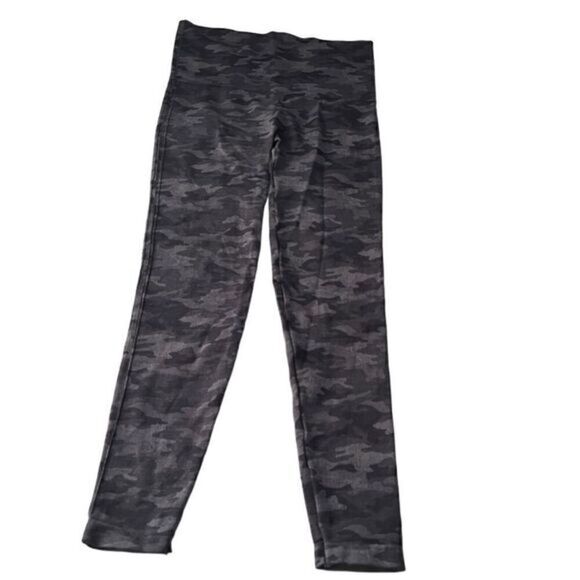 Spanx Look at Me Now Seamless Leggings FL3515 Grey/Heather Camo Size L - Picture 6 of 14